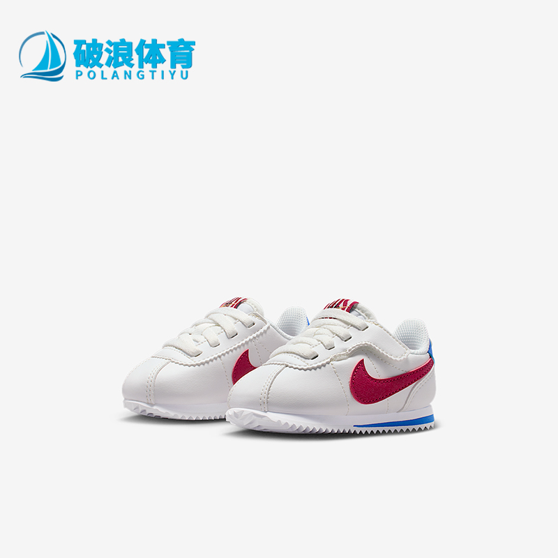 Nike/耐克正品Cortez EasyOn婴童低帮魔术贴轻盈运动鞋IH7659-100