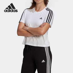 阿迪达斯女子正品 运动T恤GL0778 亚洲码 清仓