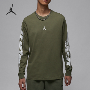 MVP Jordan 耐克正品 222 复古圆领长袖 T恤FZ1974 男士 Nike