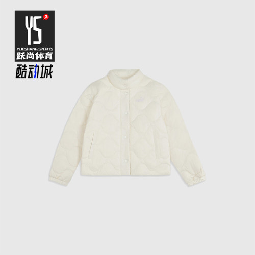 Puma/彪马正品SHORT女士短款立领落肩长袖羽绒夹克640306-87