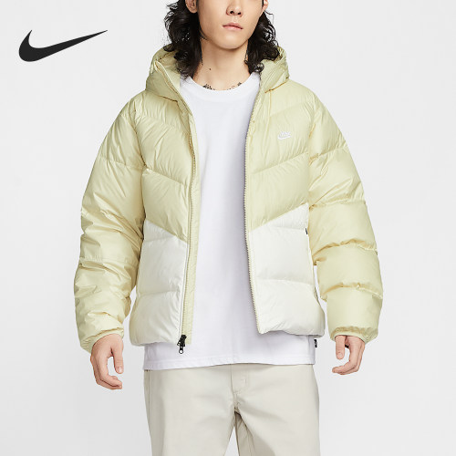 Nike/耐克正品Windrunner男士运动拉链梭织保暖羽绒服HQ7791-229