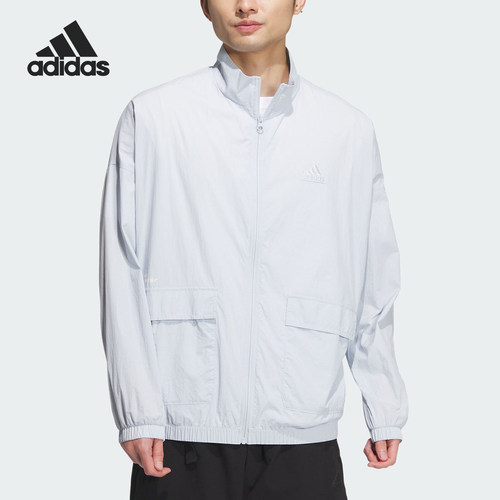Adidas/阿迪达斯官方正品ST FL MH WV JKT男士简约夹克外套IT3956