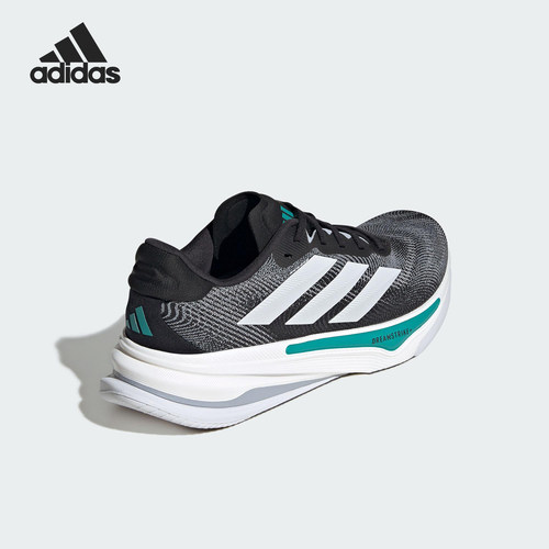 Adidas/阿迪达斯正品2025男士低帮缓震耐磨体侧运动跑步鞋JS1887