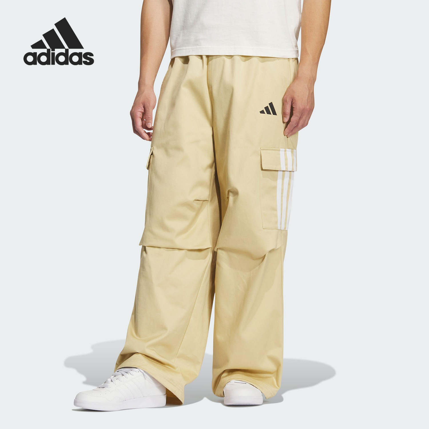 Adidas/阿迪达斯官方正品V M PARA PNT男士宽松户外长裤KF5182