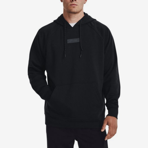 UA/安德玛正品HW Terry Hoodie男士健身运动跑步卫衣1379684-001