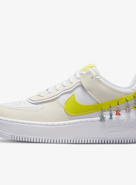 Nike/耐克正品Air Force 1女子时尚运动休闲轻便板鞋DJ5197-100