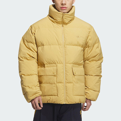 Adidas/阿迪达斯正品三叶草男士运动时尚立领保暖羽绒服KD1859