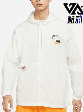 Nike/耐克正品2025男士日常连帽梭织印花运动耐穿外套DV3313-133