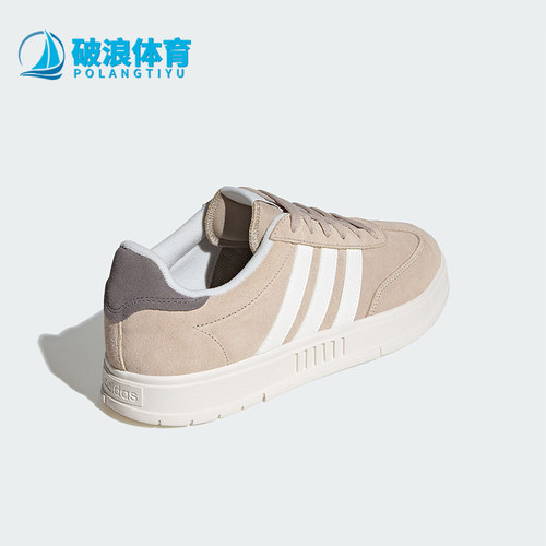 阿迪达斯男女低帮轻便网球鞋