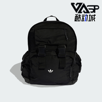 Adidas/阿迪达斯正品三叶草男女收纳便携经典运动双肩包KE2727