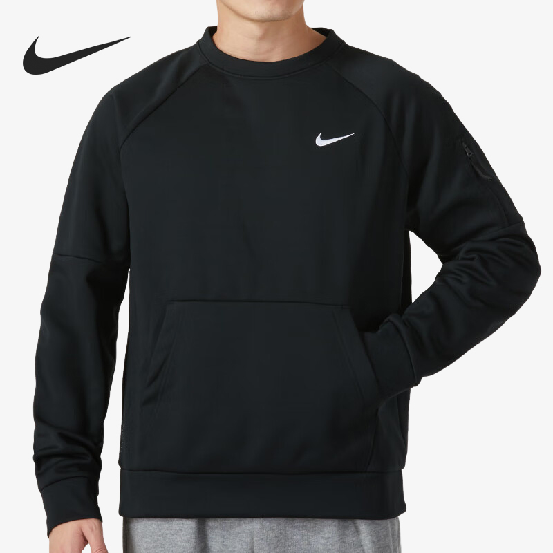 Nike/耐克正品AS M NK TF CREW男士加绒运动卫衣FB8506-010