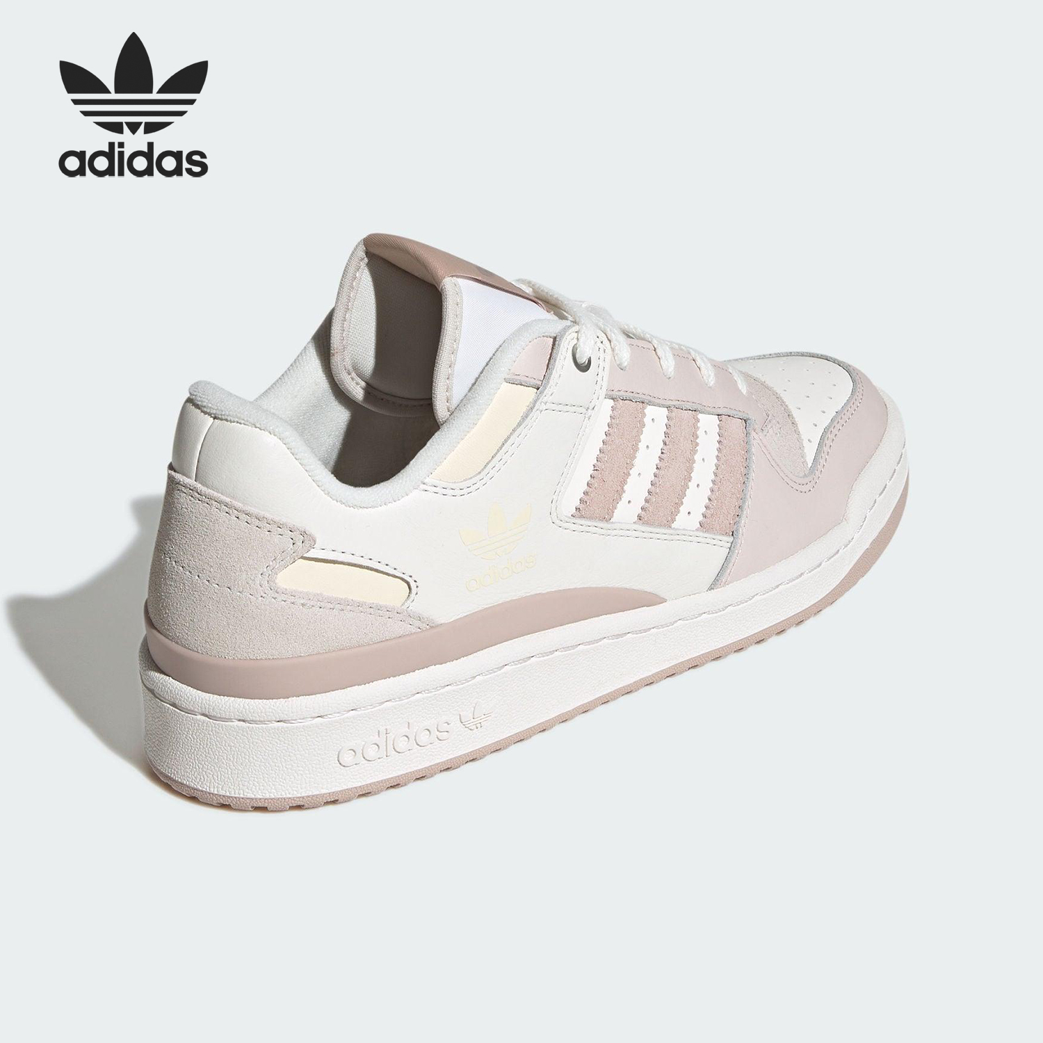 Adidas/阿迪达斯官方正品2025三叶草女士经典复古低帮板鞋JP9964