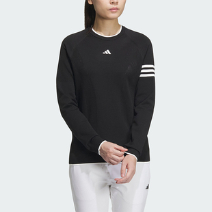 Adidas 3ST CREW女士高尔夫休闲卫衣IK9798 阿迪达斯正品