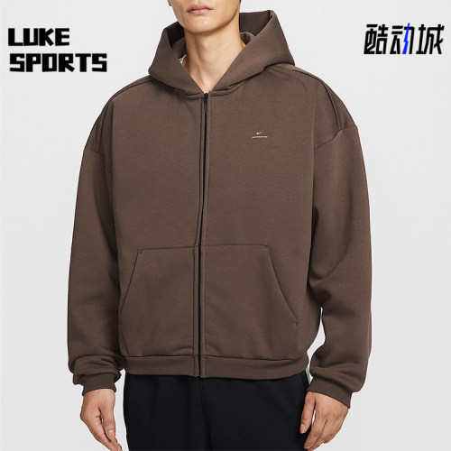 Nike/耐克正品Therma-FIT男士休闲连帽加绒运动外套IO3690-237