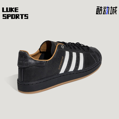 Adidas/阿迪达斯正品三叶草男女休闲低帮系带耐磨日常板鞋KI6590