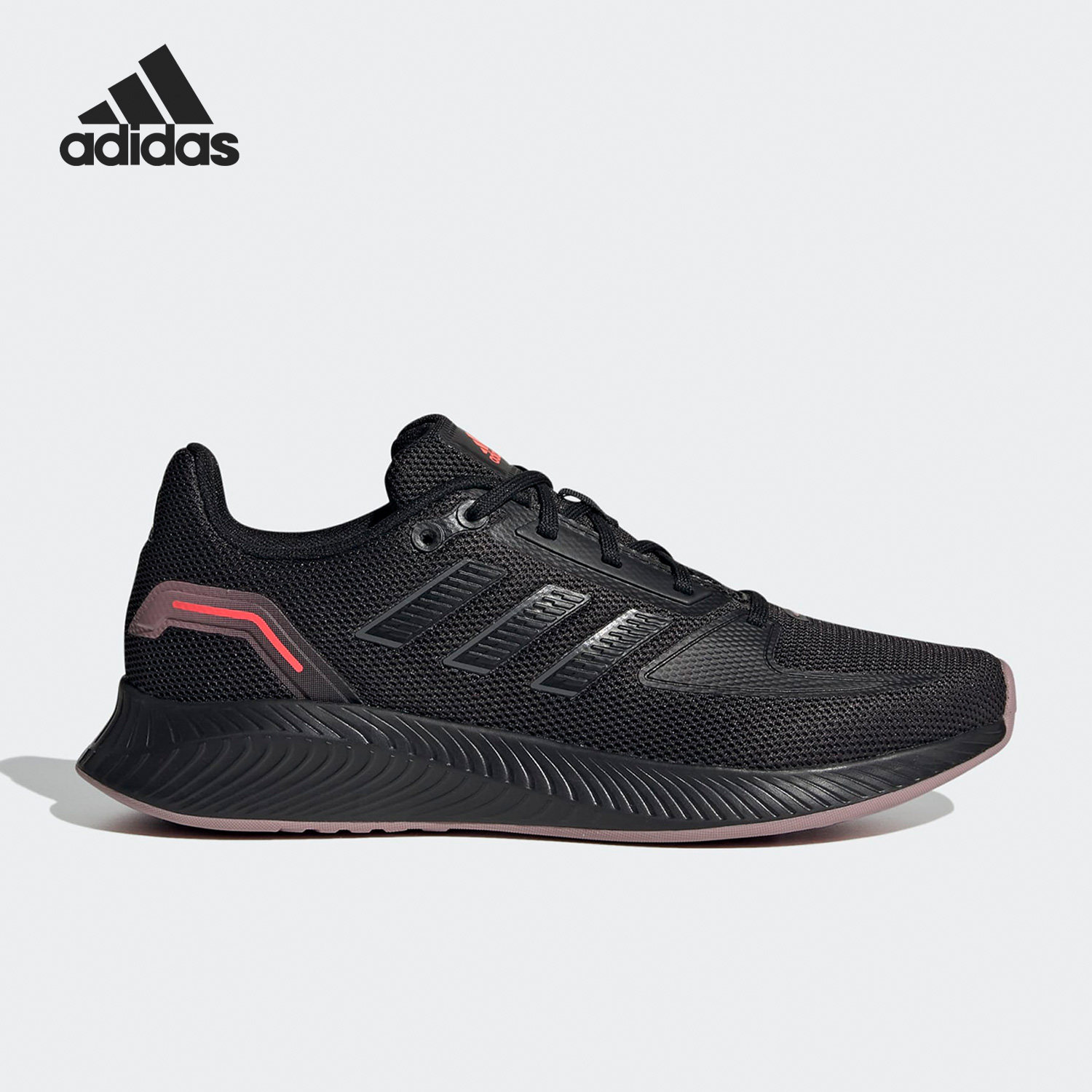 Adidas/阿迪达斯官方正品Runfalcon 2女子系带运动跑步鞋GX8250