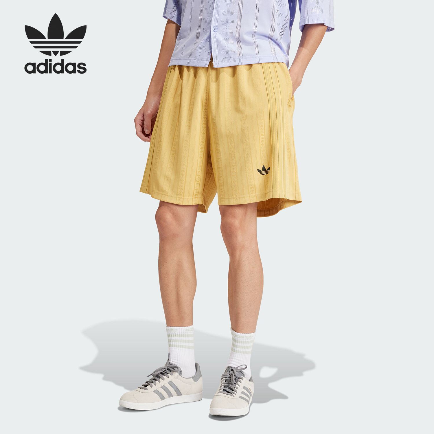 Adidas/阿迪达斯正品M FASH FB SHORT男士经典运动短裤IT7489