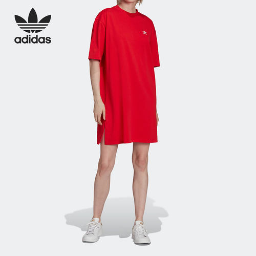 阿迪达斯正品女子运动连衣裙