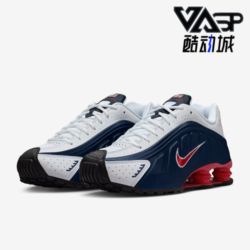 Nike/耐克正品Shox R4男士轻盈缓震气柱耐磨透气运动鞋HQ1988-400