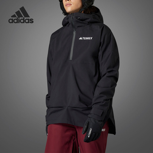 Adidas/阿迪达斯正品TERREX户外男士运动连帽滑雪服IB4217