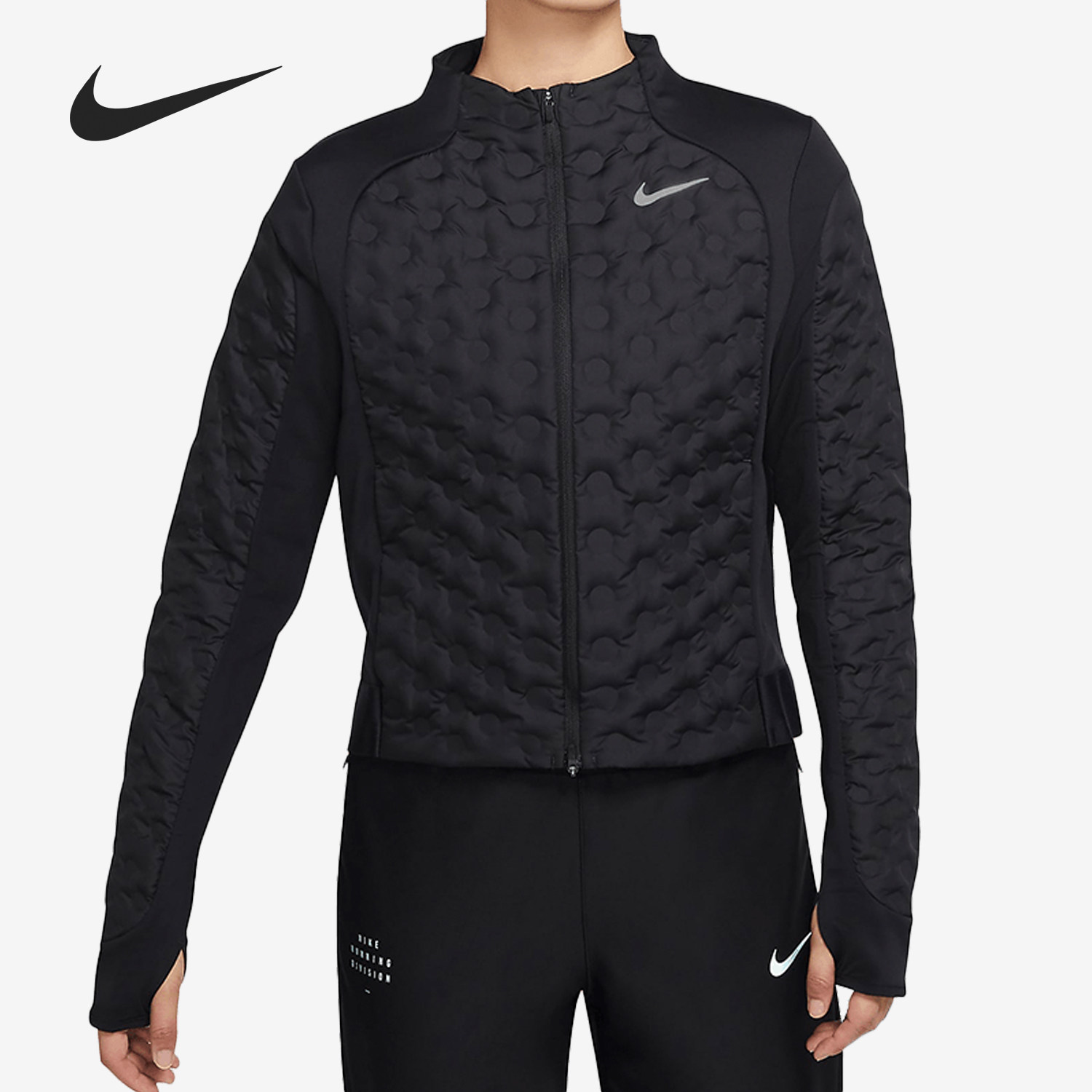 Nike/耐克正品女子轻薄立领训练跑步运动羽绒服 CZ1544-010