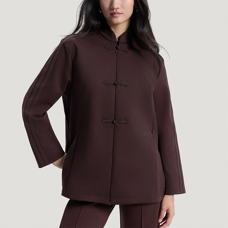 Adidas/阿迪达斯正品柔自贵系列SUITJACKET经典女夹克外套HY2112