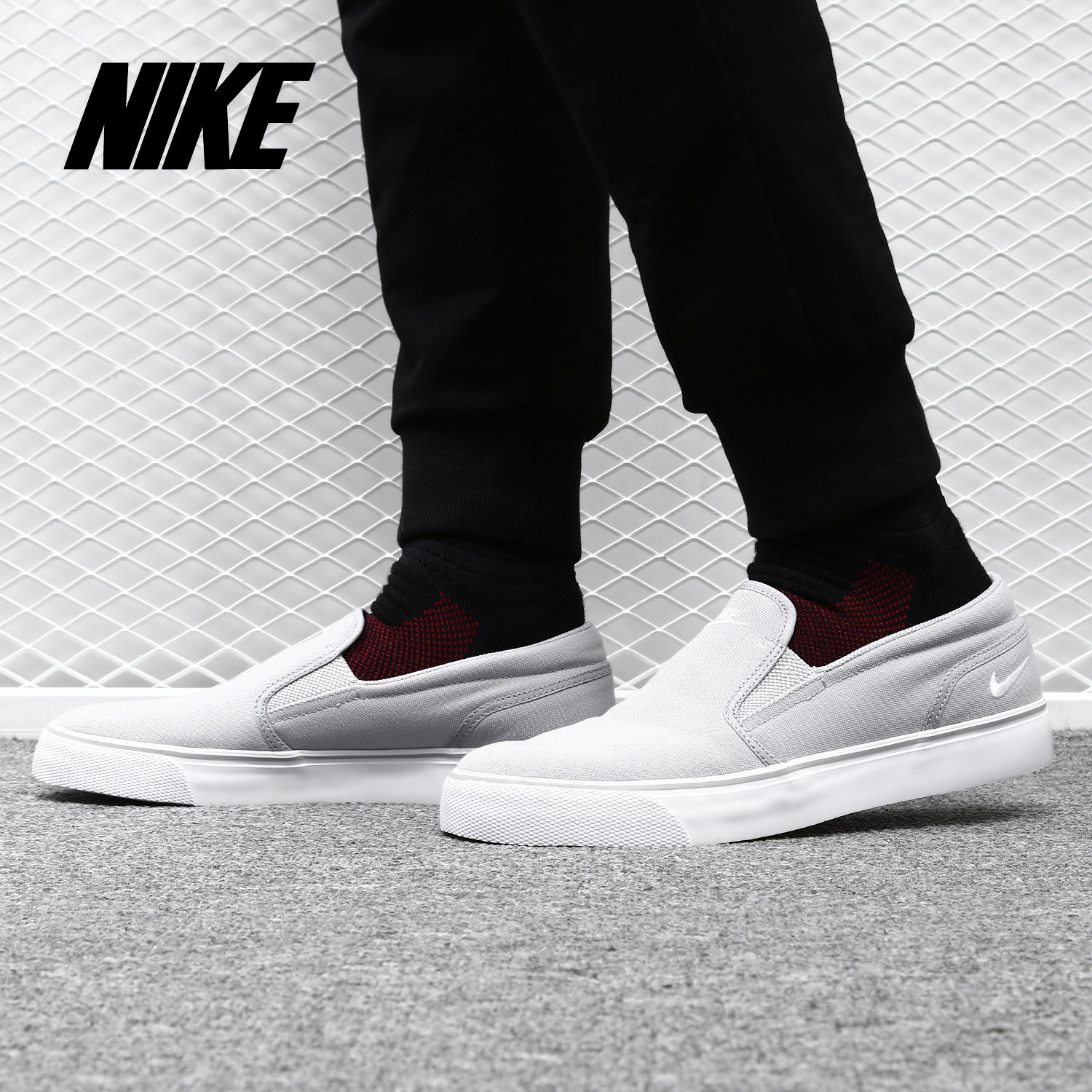 Nike/耐克正品男鞋TOKI SLIP一脚蹬时尚潮流懒人鞋休闲鞋724762,运动鞋new,运动休闲鞋,淘宝优惠券,粉丝福利购,淘宝优惠卷