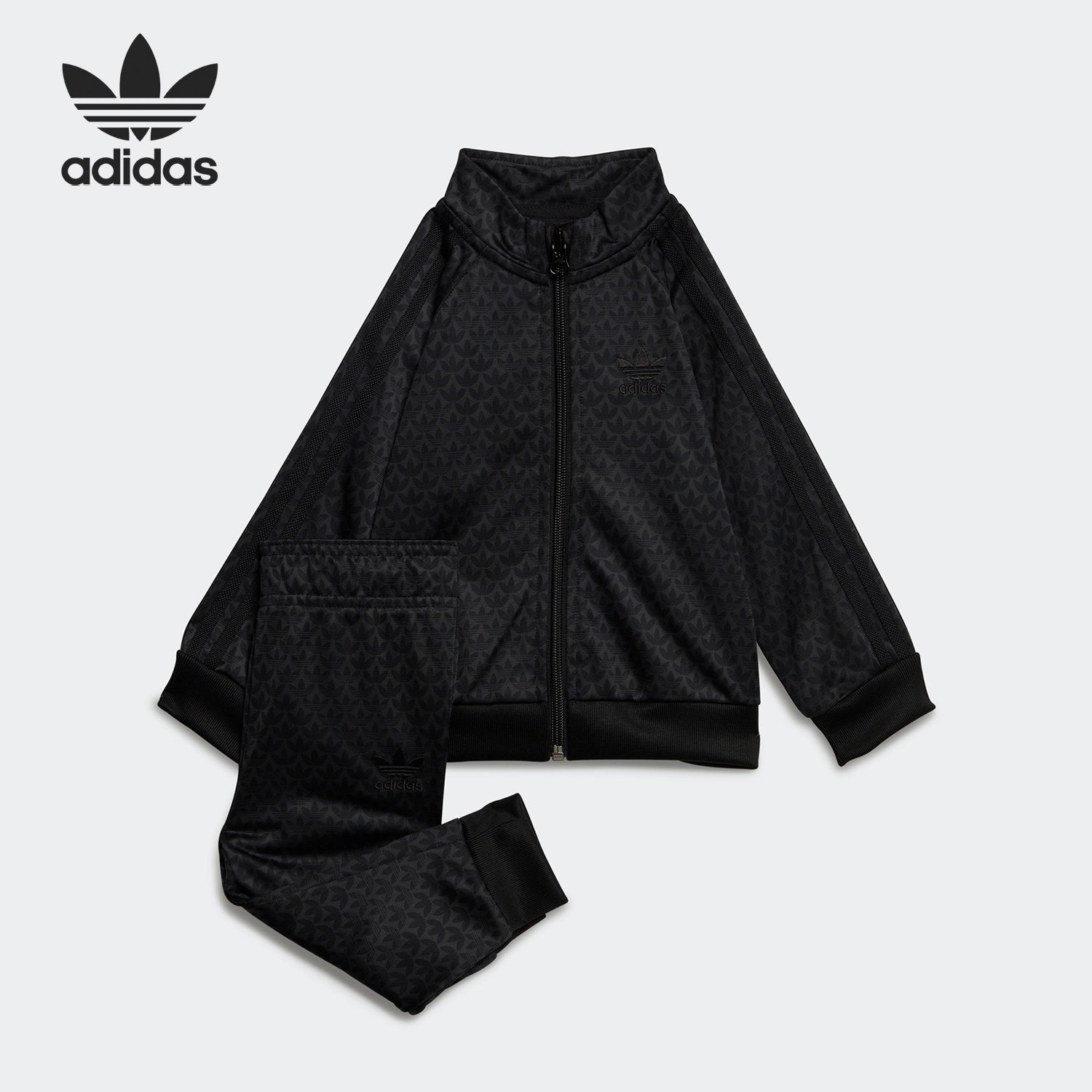 Adidas/阿迪达斯正品三叶草婴童运动休闲夹克长裤套装H62934,童装/婴儿装/亲子装,套装,淘宝优惠券,粉丝福利购,淘宝优惠卷