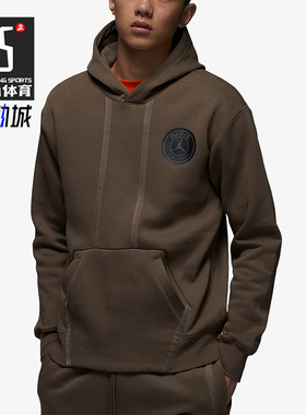 Nike/耐克正品JORDAN男士加绒保暖连帽经典运动卫衣DZ2924-274