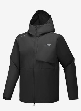 Skechers/斯凯奇正品春季男士简约连帽夹克外套P225M002-0018