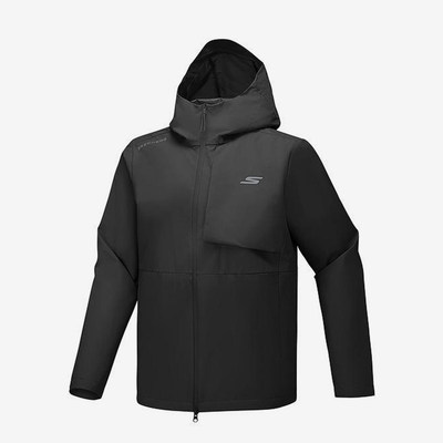 Skechers/斯凯奇正品春季男士简约连帽夹克外套P225M002-0018