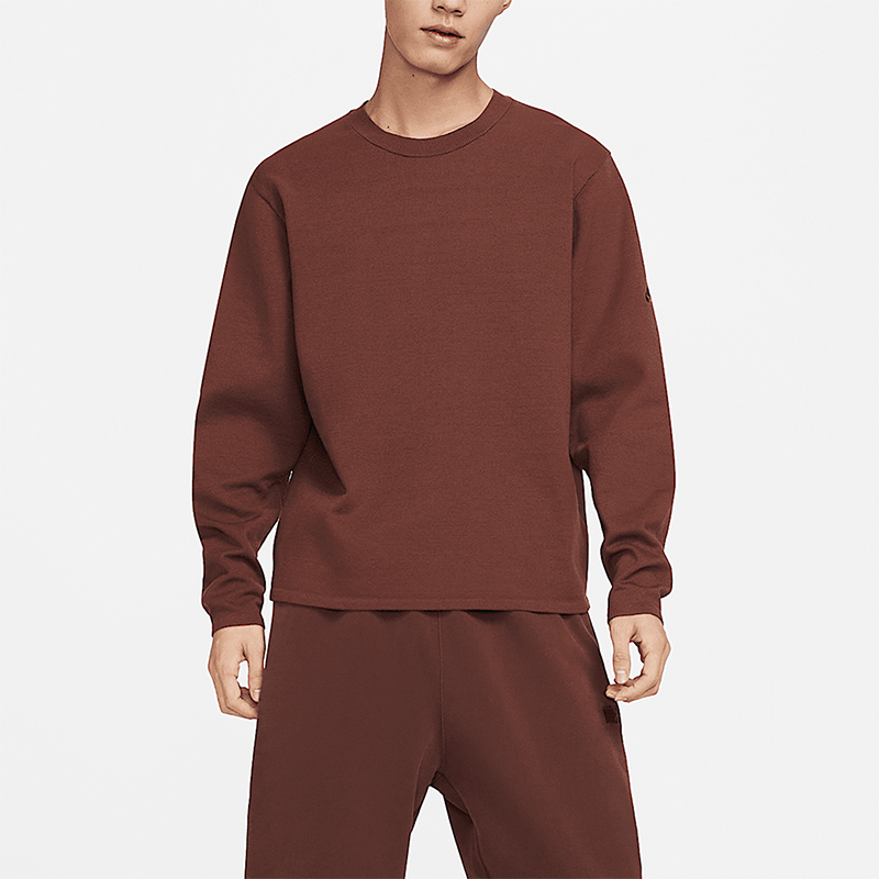 Nike/耐克正品THERMA-FIT男士针织圆领卫衣套头衫DV9975-231