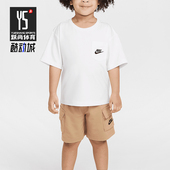 耐克正品 套装 2025夏季 Nike 款 婴童休闲针织口袋经典 II3481 297