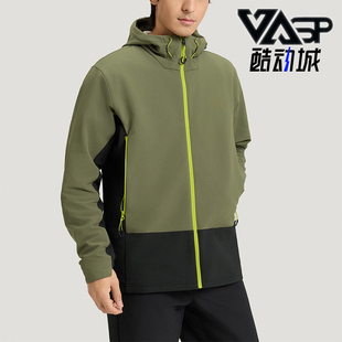 Adidas/阿迪达斯正品2026男士梭织户外保暖运动拒水外套KQ5550
