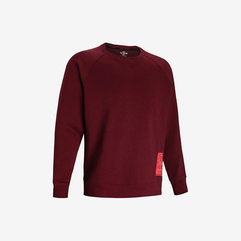 UA/安德玛正品CURRY男士时尚潮流简约训练卫衣套头衫1383110-625