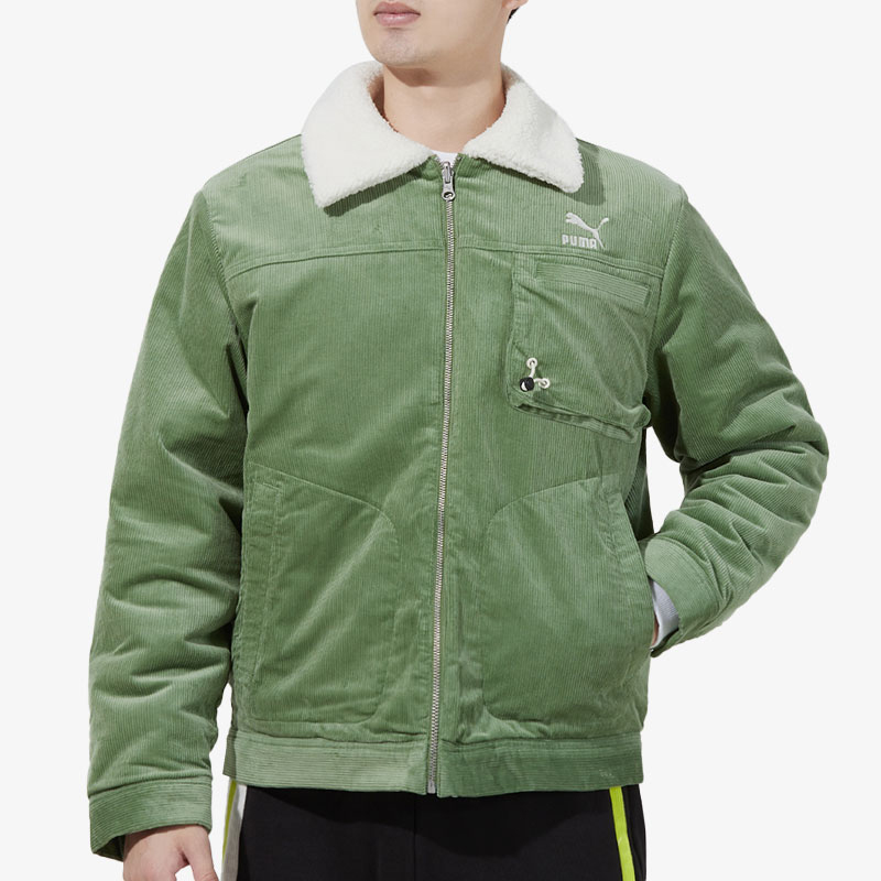 Puma/彪马正品休闲男子时尚潮流运动加绒夹克外套 534751-67