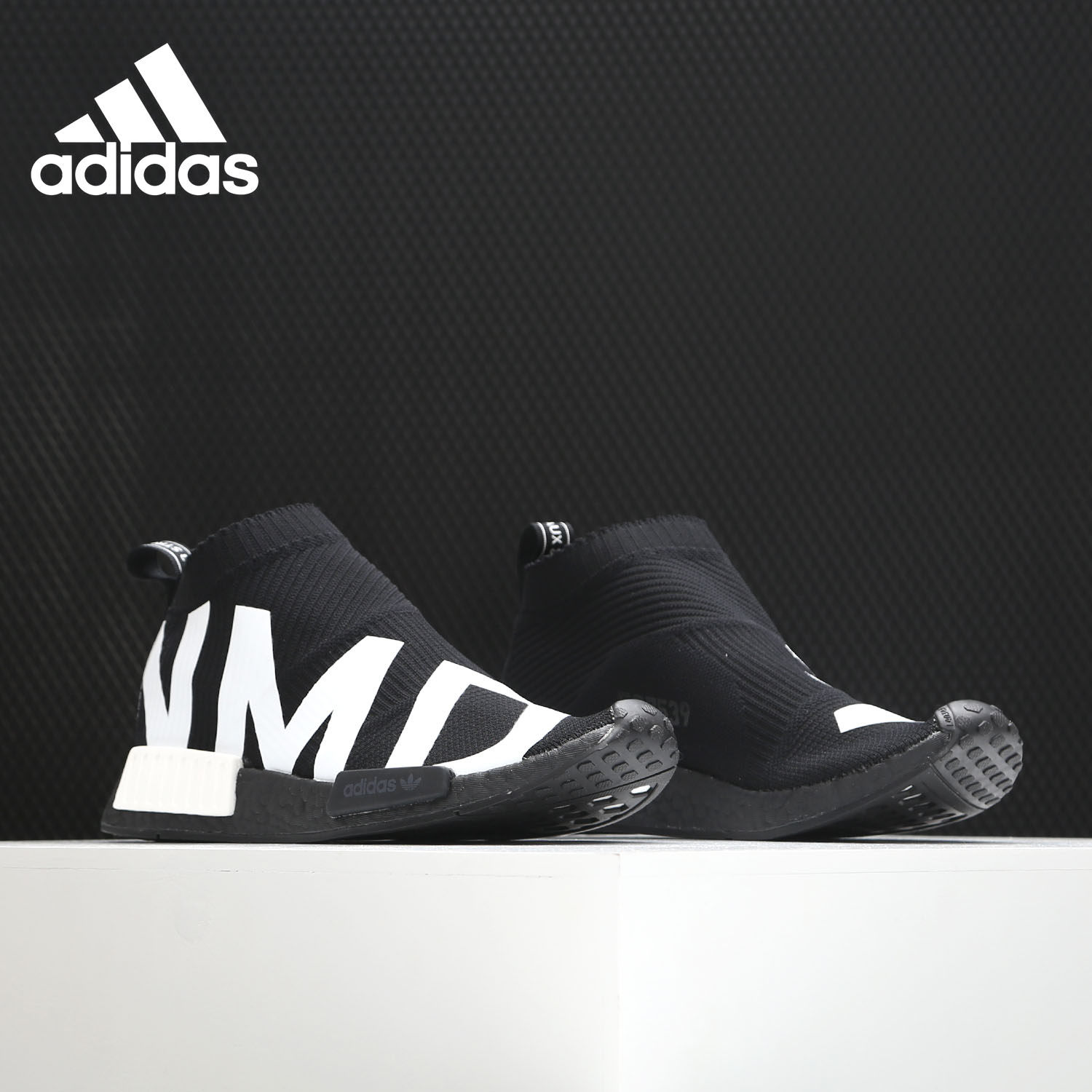 Adidas/阿迪达斯正品 NMD_CS1 PK编织鞋面男子休闲运动鞋EG7539