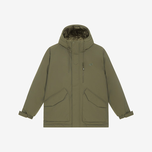 New Balance/NB正品运动男士时尚连帽保暖休闲羽绒服AMJ44312-DRC