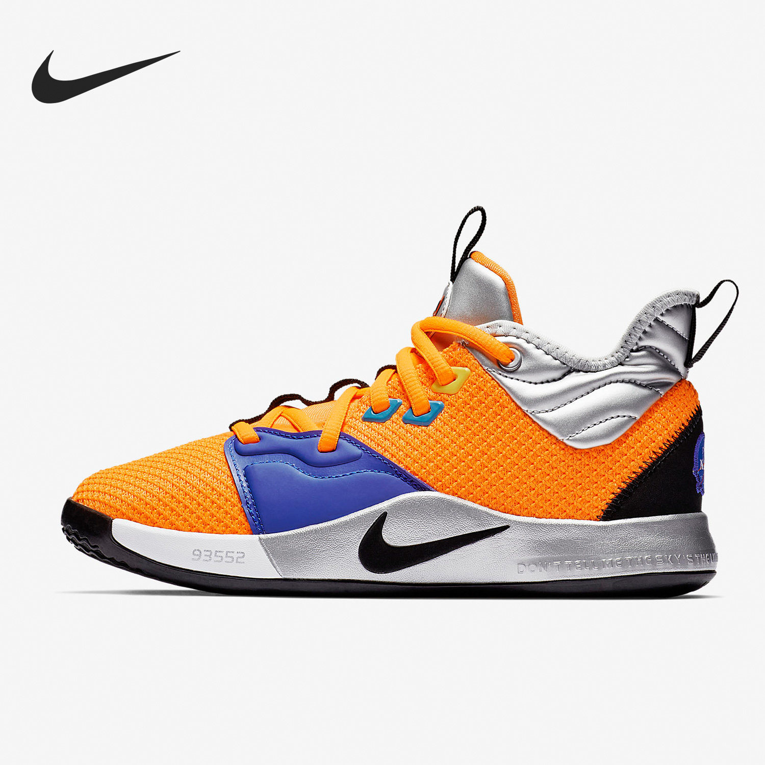 Nike耐克正品儿童低帮减震耐磨乔治保罗运动鞋篮球鞋CI8973-800