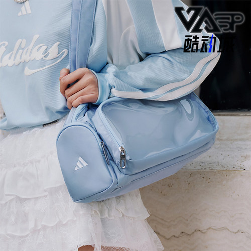 Adidas/阿迪达斯正品经典男女日常实用运动时尚休闲手提包KX9622