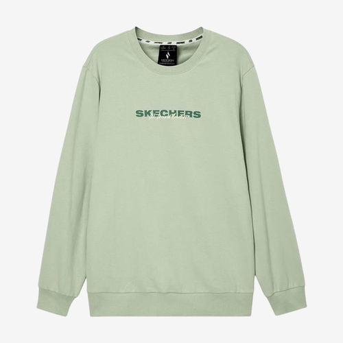 Skechers斯凯奇正品运动联盟系列男女透气圆领卫衣L424U101-04X2