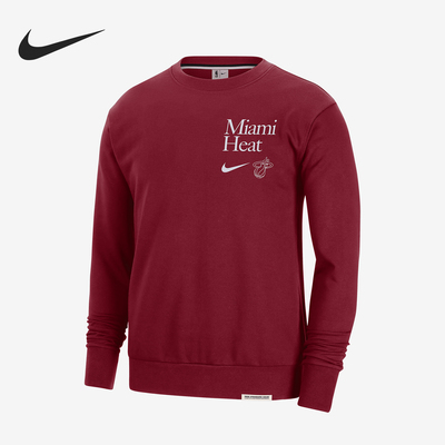 Nike/耐克正品迈阿密热火队DRI-FIT NBA男子卫衣FD8655-608