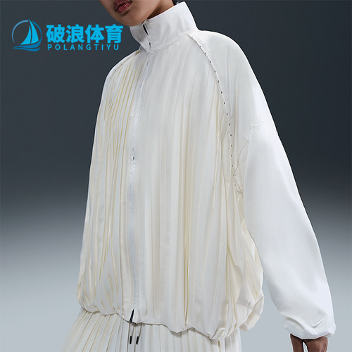 Nike/耐克正品Sportswear女士宽松简约时尚高领外套HJ0518-133