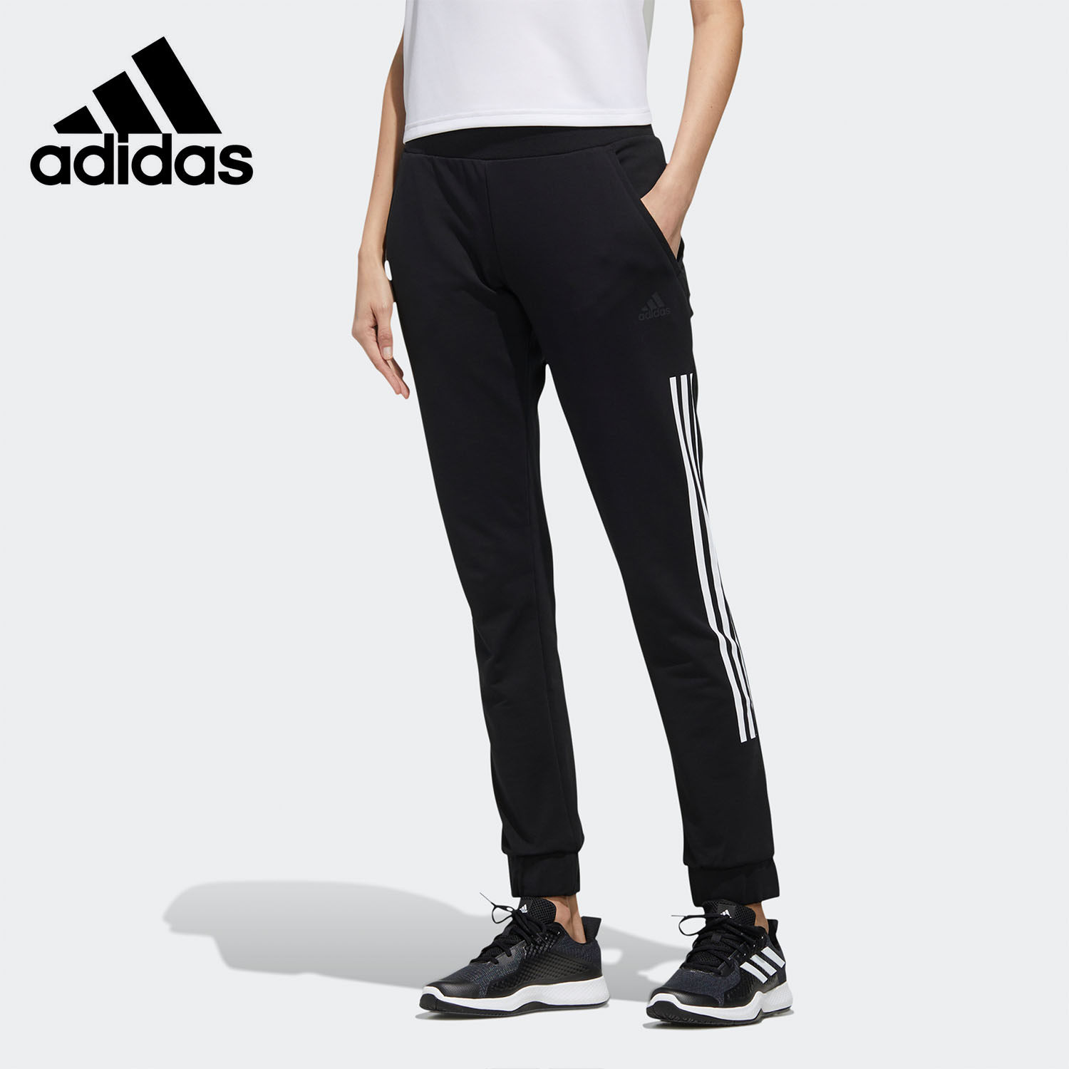 阿迪达斯正品女子长裤