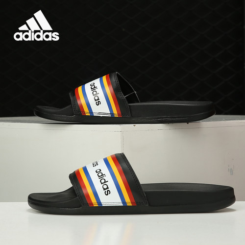 Adidas/阿迪达斯官方正品 男女夏季透气游泳运动凉拖鞋 EF0854