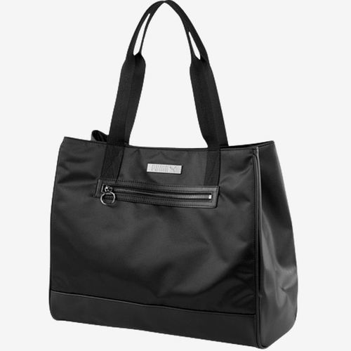 PUMA彪马正品女款拼接拉链手提运动休闲户外运动托特包078352-01
