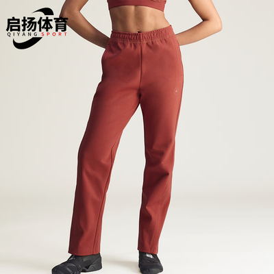 Adidas/阿迪达斯正品SMC女运动裤针织抽绳防水经典休闲裤装KE4329