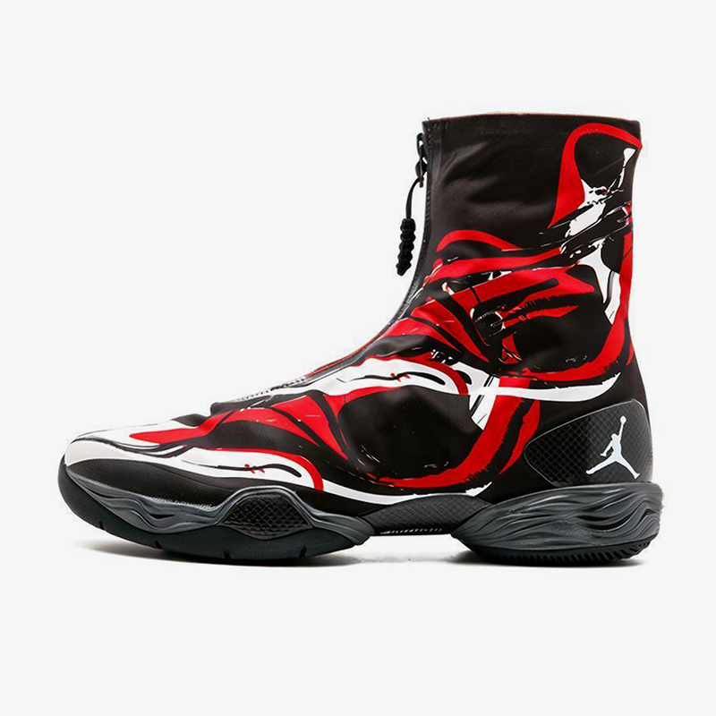 Nike/耐克正品JORDAN男士高帮时尚印花图案透气篮球鞋555109-011