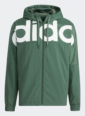 Adidas/阿迪达斯正品Neo 新款男子休闲连帽夹克外套H14224