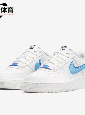 Nike/耐克正品新款女子GS大童运动休闲舒适百搭板鞋DQ0359-100